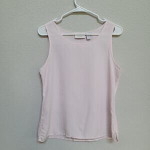 Chico's Tank Top Women's Size Small 4 Chicos 0 Pink Sleeveless Blouse Summer